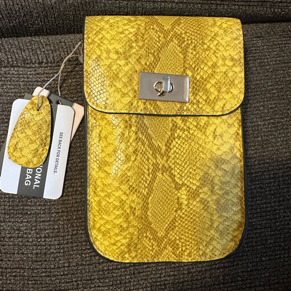 Yellow Crossbody Bag